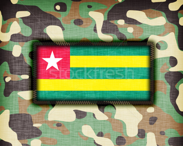 Amy camouflage uniform, Togo Stock photo © michaklootwijk
