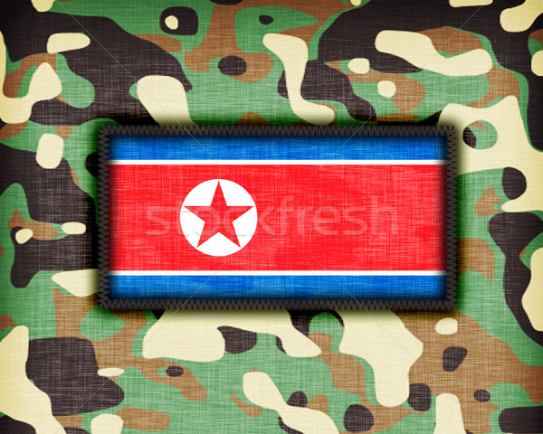 Amy camouflage uniform, North Korea Stock photo © michaklootwijk