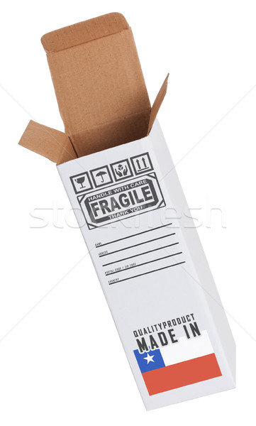 Concept of export - Product of Chile Stock photo © michaklootwijk