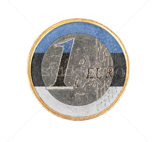 Euro coin, 1 euro Stock photo © michaklootwijk