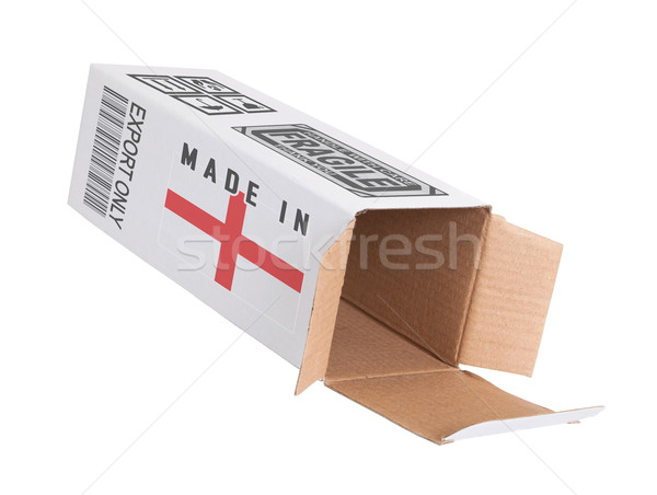 Concept of export - Product of England Stock photo © michaklootwijk