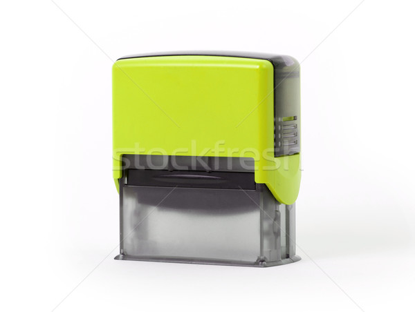 Plastic stamp isolated Stock photo © michaklootwijk