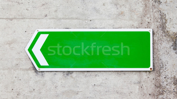 Green sign Stock photo © michaklootwijk