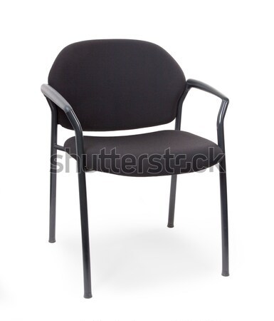 Silla de oficina aislado blanco negocios metal muebles Foto stock © michaklootwijk