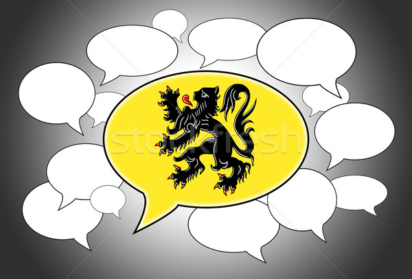 Speech bubbles concept Stock photo © michaklootwijk