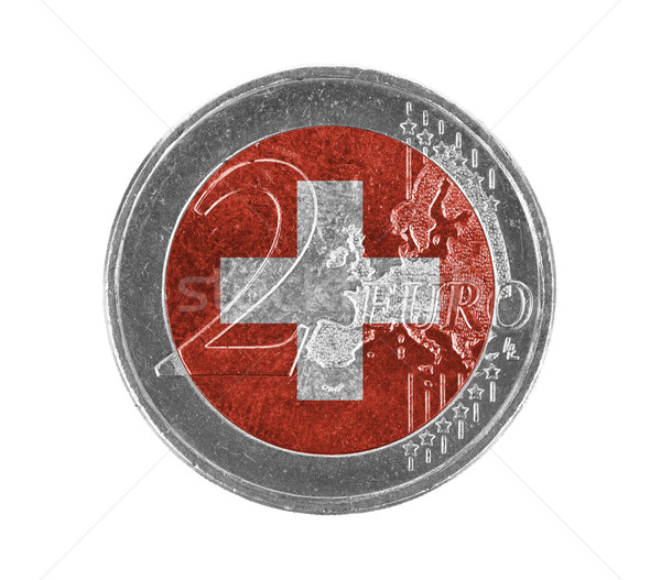 Euro coin, 2 euro Stock photo © michaklootwijk