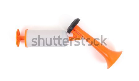 Manual air horn isolated Stock photo © michaklootwijk