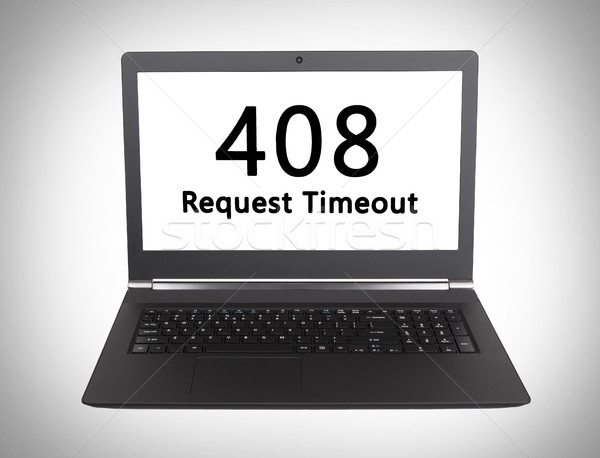 HTTP Status code - 408, Request Timeout Stock photo © michaklootwijk