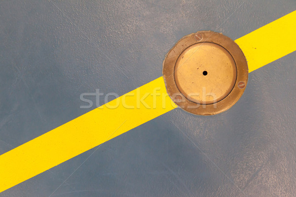 Cast iron manhole Stock photo © michaklootwijk