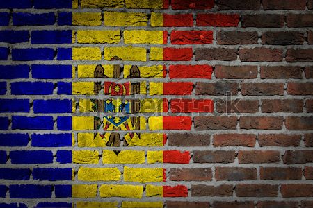 Dark brick wall - LGBT rights - Norway Stock photo © michaklootwijk