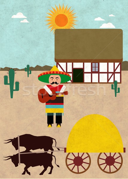 Mexican w. Zdjęcia stock © MichalEyal