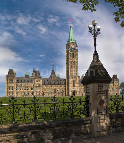 [[stock_photo]]: Centre · politique · parlement · horloge · pavillon · temps