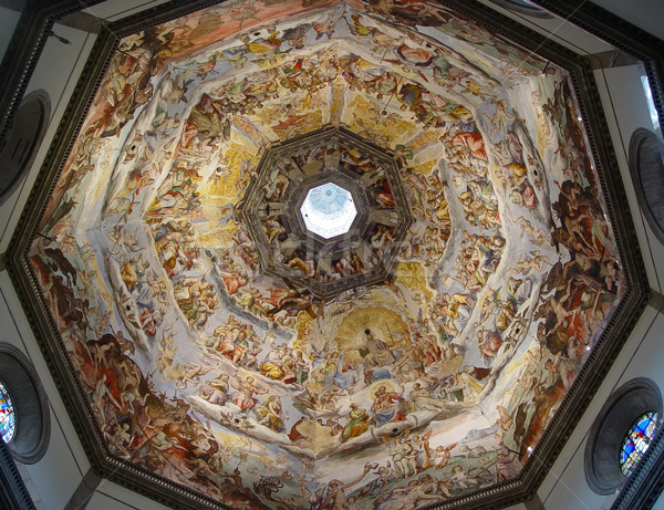 Живопись внутри Флоренция Италия интерьер мнение Сток-фото © michey