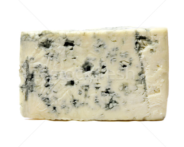 Brânză mucegai vedere laterala mare bucata branza cu mucegai Imagine de stoc © mikdam