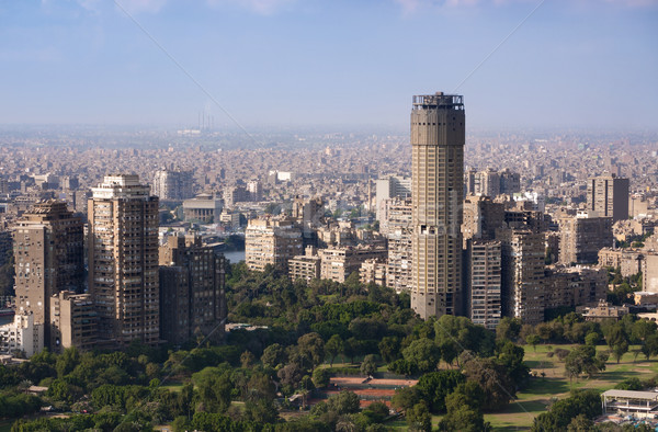 Cairo cityscape skyline città Foto d'archivio © mikdam