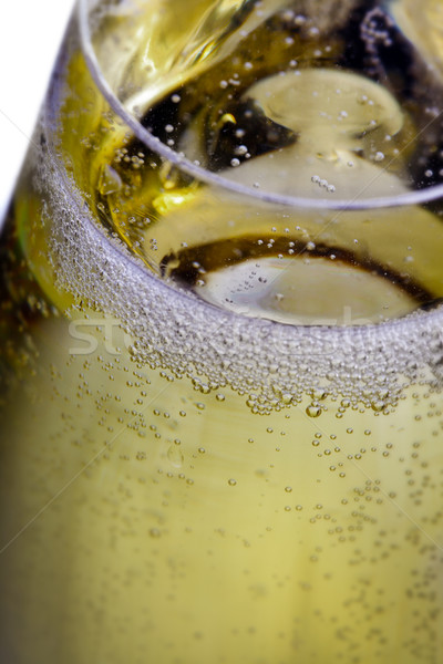 [[stock_photo]]: Pétillante · champagne · verre · fête