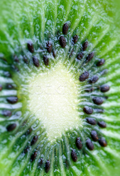 Gesunden kiwi Obst Hintergrund frischen Stock foto © mikdam