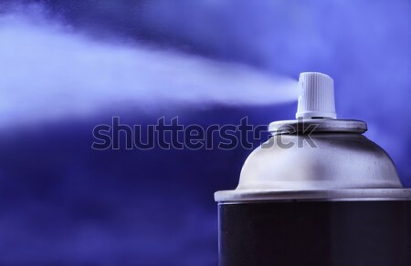 Aerossol lata ar reciclar spray ambiente Foto stock © mikdam