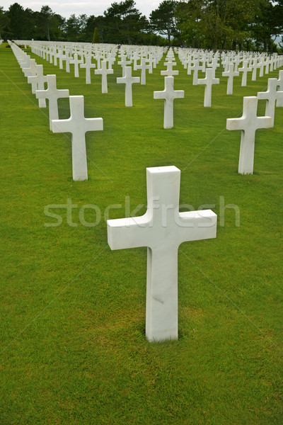 Normandy American Cemetery  Stock photo © mikdam