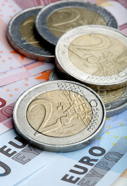 Euro banknotes Stock photo © mikdam