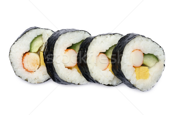 Japanese sushi roll Stock photo © mikdam
