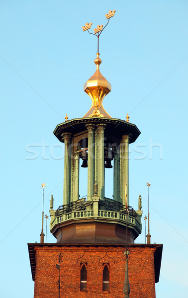 The city hall, Stockholm Stock photo © mikdam