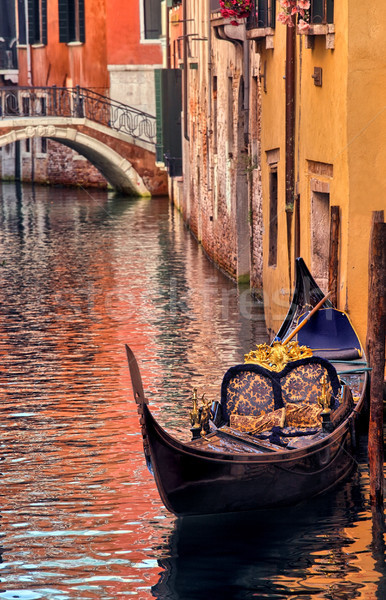 Venise Italie maison rue pont Voyage [[stock_photo]] © mikdam