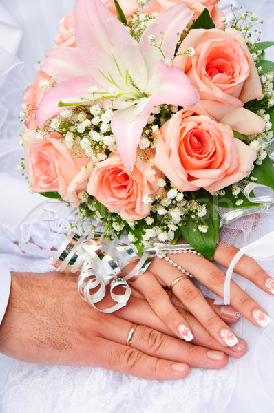 Stock photo: wedding bouquet