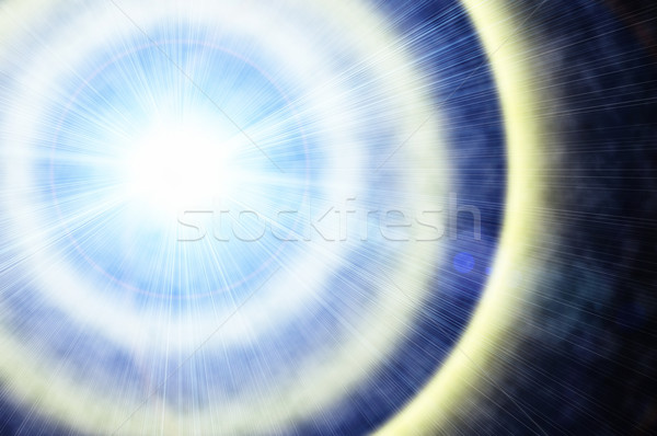 Hot star witte wolken abstract Stockfoto © mikhail_ulyannik