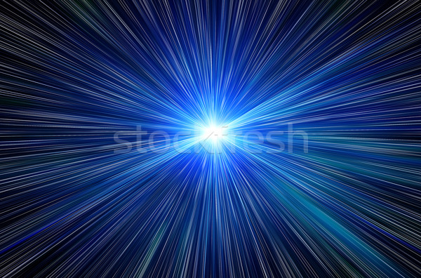 Fantástico espacio velocidad dibujo imagen sol Foto stock © mikhail_ulyannik