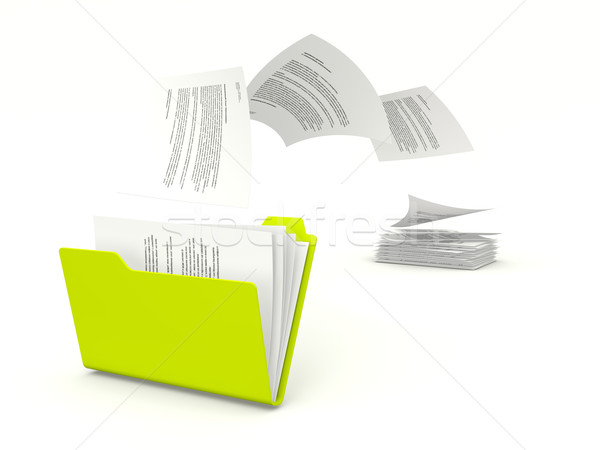 Zdjęcia stock: Plików · folderze · Internetu · danych · wyszukiwania · dokumentu