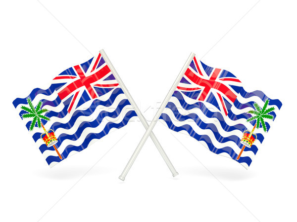 Flag of british indian ocean territory Stock photo © MikhailMishchenko