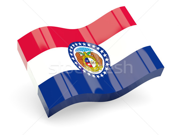 Wavy icon of missouri Stock photo © MikhailMishchenko