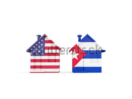 Home with flag of liberia Stock photo © MikhailMishchenko