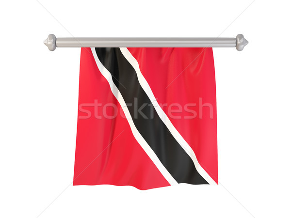 Pennant with flag of trinidad and tobago Stock photo © MikhailMishchenko