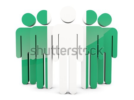 People with flag of cocos islands Stock photo © MikhailMishchenko
