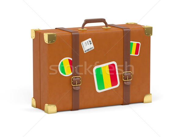 Suitcase with flag of mali Stock photo © MikhailMishchenko