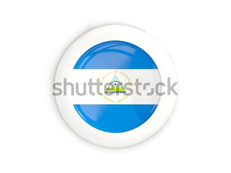 Stockfoto: Knop · vlag · Colombia · metaal · frame · reizen