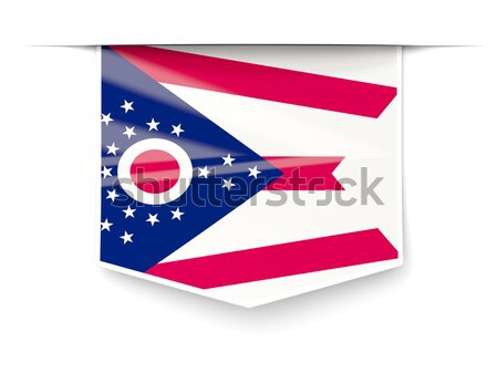 Flag label of chile Stock photo © MikhailMishchenko