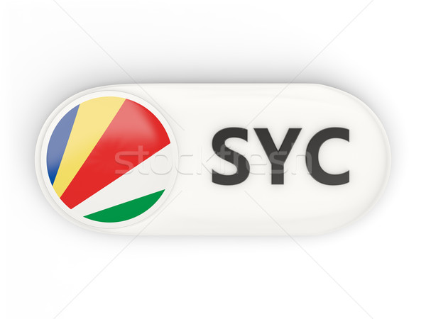 Round icon with flag of seychelles Stock photo © MikhailMishchenko