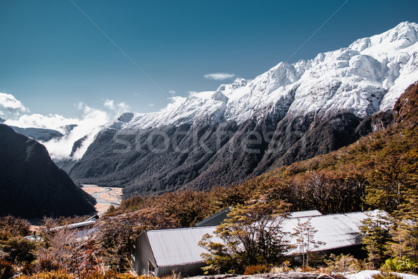 Alpine manzara park yürüyüş yeni Yeni Zelanda Stok fotoğraf © MikhailMishchenko