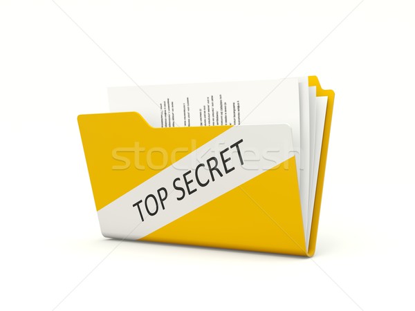 Top secret folder Stock photo © MikhailMishchenko