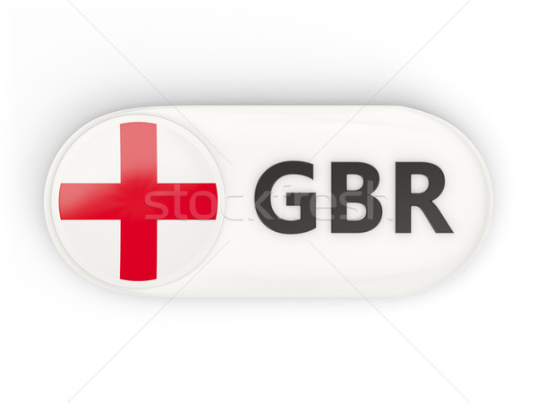 Symbol Flagge england iso Code Land Stock foto © MikhailMishchenko