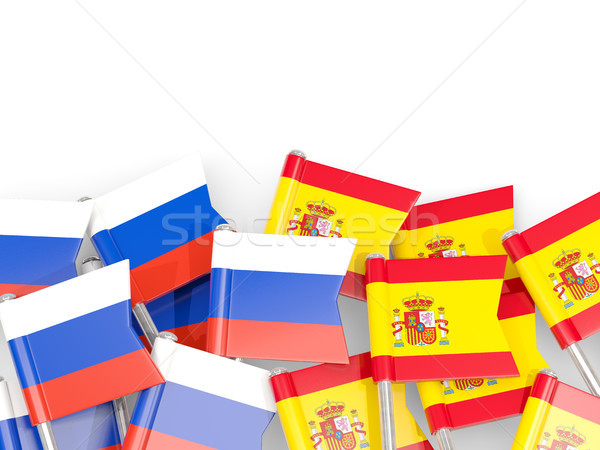Bandiera isolato bianco illustrazione 3d lingua politica Foto d'archivio © MikhailMishchenko