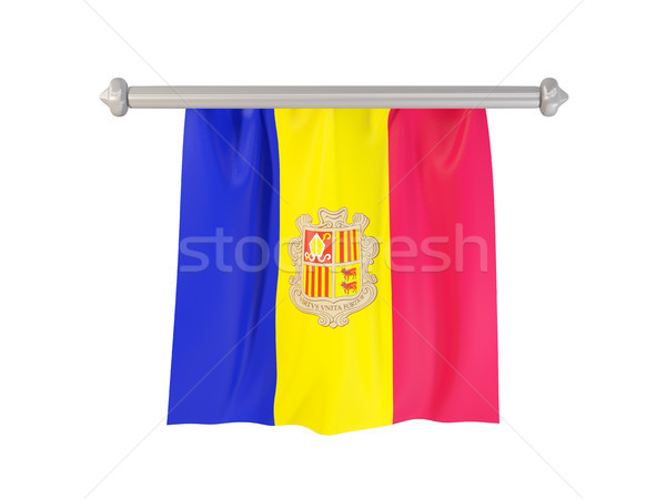 Pennant with flag of andorra Stock photo © MikhailMishchenko