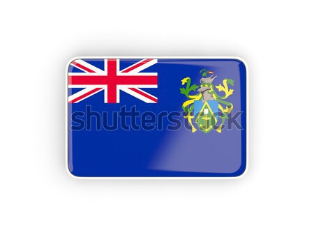 Square metal button with flag of tuvalu Stock photo © MikhailMishchenko