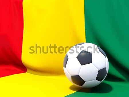 Flag of togo with football in front of it Stock photo © MikhailMishchenko