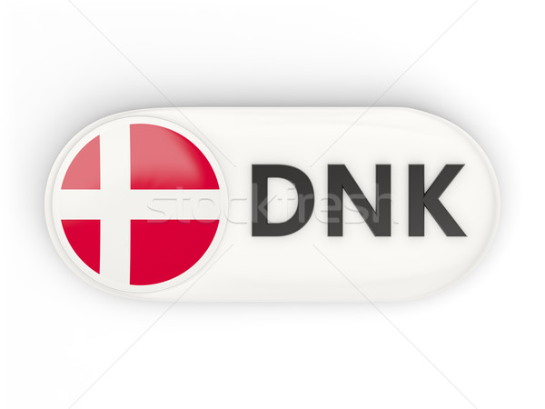 Round icon with flag of denmark Stock photo © MikhailMishchenko