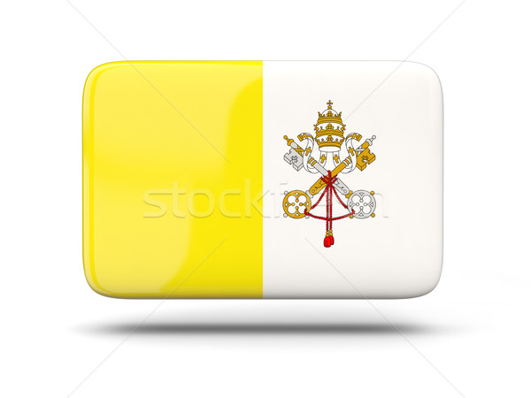 Foto stock: Cuadrados · icono · bandera · Ciudad · del · Vaticano · sombra · signo