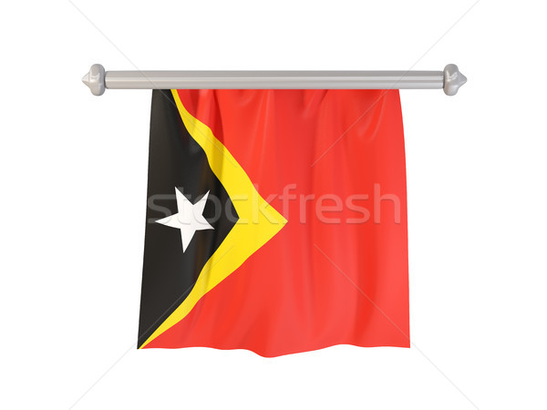 Pennant with flag of east timor Stock photo © MikhailMishchenko